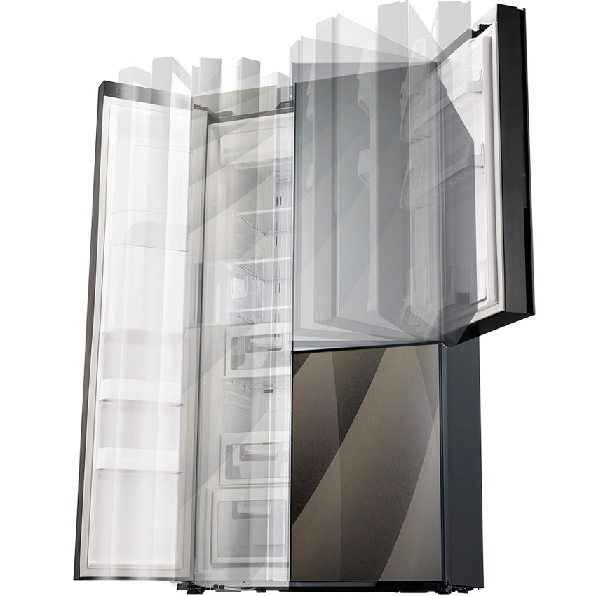 Tủ lạnh Hitachi R-M700AGPGV4X 584L